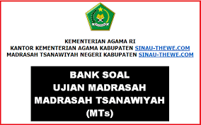 Selain memberikan latihan soal uambn ski mts dalam bentuk online, admin juga akan memberikannya dalam bentuk pdf yang bisa sobat download secara gratis di artikel ini. Bank Soal Ujian Madrasah Um Jenjang Mts Tahun 2021 Sinau Thewe Com