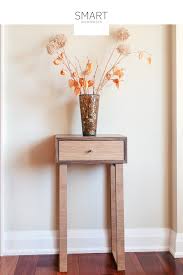 Entry Table With Drawer Console Table Narrow Entryway Table Oak Table Small Console Entry Table Wooden Console Cabinet In 2020 Console Table Styling Console Table Decorating Entryway Console Table