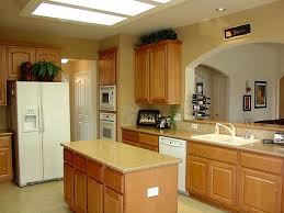 When you are selecting paint colors, furniture, and accessories or, more importantly, fixed elements like countertops and tile, it's very important to keep asking yourself: Kitchen Designs With Oak Cabinets And White Appliances Home Interior Exterior Decor Design Ideas