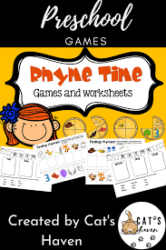 rhyming games and worksheets rhyming games rhyming words preschool games