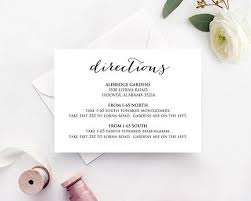 Directions Card Insert Wedding Direction Details Card Etsy Graduation Invitations Template Graduation Party Invitations Templates Party Invite Template
