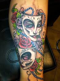Marti Gras Mask Tattoo Mask Tattoo Tattoo Skin Picture Tattoos