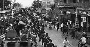 On april 30, 1975, communist north vietnamese and viet cong forces captured the south vietnamese capital of saigon, forcing south vietnam to surrender and bringing about an end to the vietnam war. Vietnam A Look Back In Pictures At The Fall Of Saigon 40 Years Ago Cbs News
