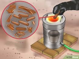 How To Melt Copper Copper Diy Diy Molding Metal Workshop