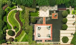 Spaces inside the area have varying degrees of privacy. Roof Garden 2 Urban Gardens