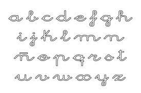Letras del abecedario para imprimir, mayúsculas y minúsculas. Abecedarios Minuscula Y Mayuscula Patchwork Pinterest En 2021 Moldes De Letras Cursiva Abecedario Minusculas Abecedario En Cursiva