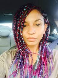 Burning Man Box Braids With Cornrows And Synthetic Hair Yarn Braids Hair Styles Mens Braids