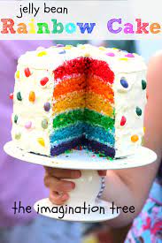 How To Make A Rainbow Cake The Imagination Tree