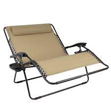 We purchased phi villa's padded folding zero gravity chair so our writer could put it to the test. Headrest Bcp 2 Person Double Wide Zero Gravity Chair Lounger W Cup Holders Swing Chair Yard Garden Outdoor Living Items