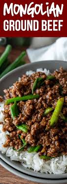 Mongolian Ground Beef Recipe Recipe Ground Beef Recipes Easy Ground Beef Recipes For Dinner Beef Recipes For Dinner