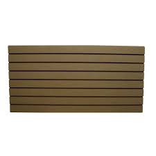 Garageescape 2 Ft X 4 Ft Paintable Slatwall Easy Panel 2 Piece Per Box 5022 The Home Depot Slat Wall Garage Wall Organizer Paneling
