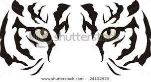 13187731761419384965stock Vector Tiger Eyes 24102976 Hi Png 600 329 Tiger Stencil Tattoo Stencils Tiger Art