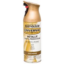 rust oleum spray paint universal metallic