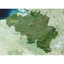 Karte von belgien mit den wichtigsten städten sowie den nachbarstaaten. Planet Observer Landkarte Belgien