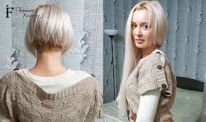 'cos whatever hairstyle we have, we're always but many of us get stuck in the same 'look' for years, long after it has gone out of fashion. Make Short Hair Long With Bonded Extensions Ivanna Farysei