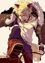 Pin By One Giant Refs Storage On Bakugou Wolf Boy Anime Anime Guys My Hero