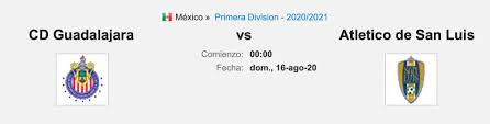 Www.twitch.tv/narutoniponsabado,15 de agosto 2020estadio omnilife simulacióngameplayfifa. Pronostico Chivas Guadalajara Vs Atletico San Luis Estadisticas Previa Y Picks De Apuestas Liga Mx Pronosticos Oddschecker