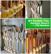 Placing them in a safe place will also keep them in good condition. Diy Pvc Garden Tool Organizer Instructions Garden Tool Organizer Diy Ideas Projects Garden Tool Organization Garden Tool Storage Lawn Tool Storage
