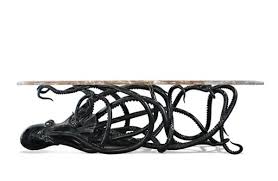 Octopus Furniture And Ornaments Lend An Elegant Touch Deco Art Maison