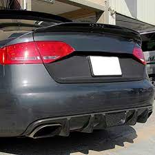 A4 B8 Sedan Modified Caractere Style Carbon Fiber Rear Luggage Compartment Spoiler Best Price Oempartscar Com Audi A4 Sedan Car