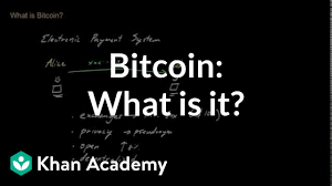 Thank you so much mr ernest for being there for me and for your support during hard times. Bitcoin What Is It Video Bitcoin Khan Academy