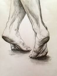 Dancing Feet Drawing Print Pencil Sketch Print Dancer Etsy Feet Drawing Life Drawing Figure Drawing