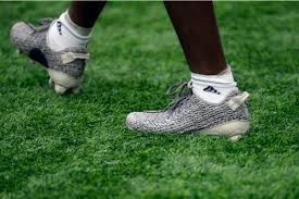 Von miller didn't break too many necks this past weekend with another crazy custom cleat from adidas, but he did rock something new that people may actually be able to buy in the near future. Goodell Vs Yeezy Kanye West And Adidas Look To Take On The Nfl Bleacher Report Latest News Videos And Highlights