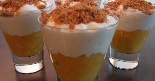 Petit Dessert Tout Leger Ingredients Pour 4 Verrines Compote Realisee Au Thermomix 4 Grosses Compote De Pomme Fromage Blanc Alimentation