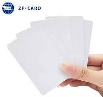 Standard Size 30mil Blank White CPU Smart Card FM1208 Chip PVC Card