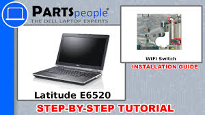 Feb 21, 2021 · create a profile using the dell controlpoint connection manager software and check the status. Dell Latitude E6520 P14f001 Wifi Switch How To Video Tutorial Youtube