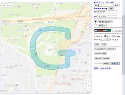 Google Maps 自由曲線 Front