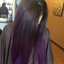Hair With Plum Tips In 2020 Hair Styles Balayage Straight Hair Balayage Hair