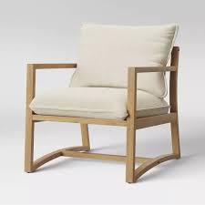 Higgins Sling Armchair Natural Threshold In 2020 Armchair Dining Chairs Diy Sling Armchair