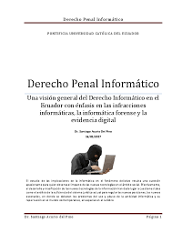 El juego de las palabras. Pdf Derecho Penal Informatico Segunda Edicion 2017 Santiago M Acurio And Santiago Acurio Academia Edu