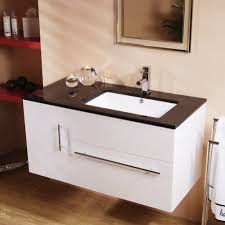 1000 Vanity Unit With Basin For Bathroom Ensuite Wall Hung Soft Closing Modern Design Black Sparkling W Wall Mounted Vanity Modern Bathroom Bathroom Design