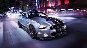Night Lights Muscle Cars Vehicles Ford Mustang Cities Mustang Wallpaper Ford Mustang Gt Ford Mustang Shelby Gt500