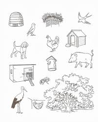 2015 03 Hvem Bor Hvor Animal Habitats Worksheets For Kids Kindergarten Worksheets