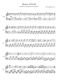 The easiest way to learn piano: House Of Gold Twenty One Pilots Twenty One Pilots Songs Music Printables Ukulele Music