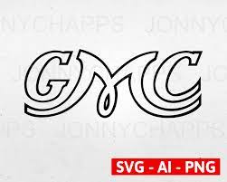 Vintage Gmc Logo Old General Motors Logo Digital Vector Ai Etsy Motor Logo General Motors Gmc