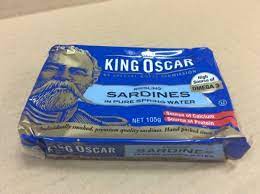 Sardines, in pure spring water, single layer. King Oscar Brislng Sardines In Pure Spring Water Delivered Yourgrocer
