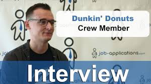 Dunkin delivery, dunkin, dunkin donuts. Dunkin Donuts Crew Member Job Description Pay