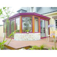 Maybe you would like to learn more about one of these? Veranda Mixte Ossature Bois Et Chassis Aluminium Clover Akena