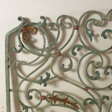 Letto per adulti con testiera letto imbottita rete 16 doghe inclusa 2 posti letto 160 x 200cm tessuto grigio. Testata Letto In Ferro Battuto Letti E Testate Antiquariato Dimanoinmano It