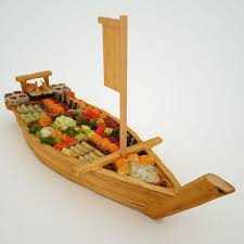 Titanic Sushi Boat 3d Model Sushi Boat Sushi 3d Printing
