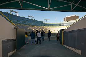Where Is The Player Entry Tunnel At Lambeau Field