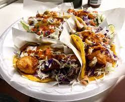 Munch on mouthwatering fish tacos at this food truck known for its namesake menu item. The Food Heaven