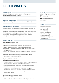Resume objective civil engineer rome fontanacountryinn com. Discover The Best Civil Engineer Cv Examples At Myperfectcv