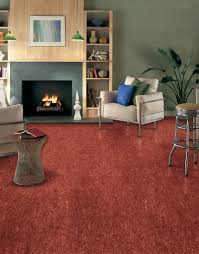 This Red Linoleum Spices Up The Space Living Room Vinyl Flooring Linoleum Flooring Floor Design