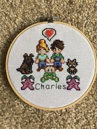 Read 3 reviews from the world's largest community for readers. Fo For A Baby Shower Gift I Made Them Into A Stardew Valley Family Crossstitch In 2021 Cross Stitch Embroidery Cross Stitch Patterns Christmas Cross Stitch