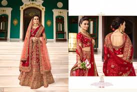 Royal Virasat Lehenga Lehenga Choli Wear Red Dress Lehenga Designs